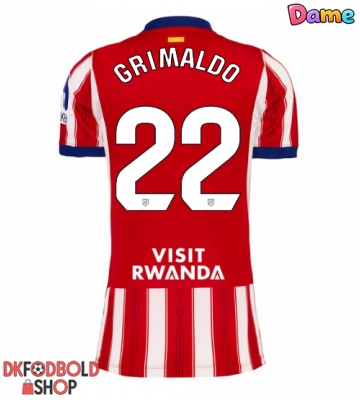 Atletico Madrid Alejandro Grimaldo #22 Hjemmebanetrøje Dame 2026-27 Kort ærmer Atletico Madrid Alejandro Grimaldo #22 Hjemmebanetrøje Dame 2026-27 Kort ærmer